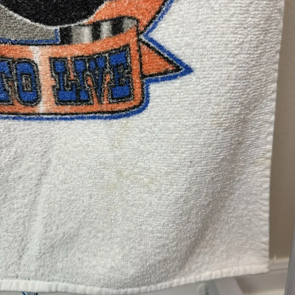 Vintage Harley Davidson Motorcycles Cotton Terrycloth Beach Towel